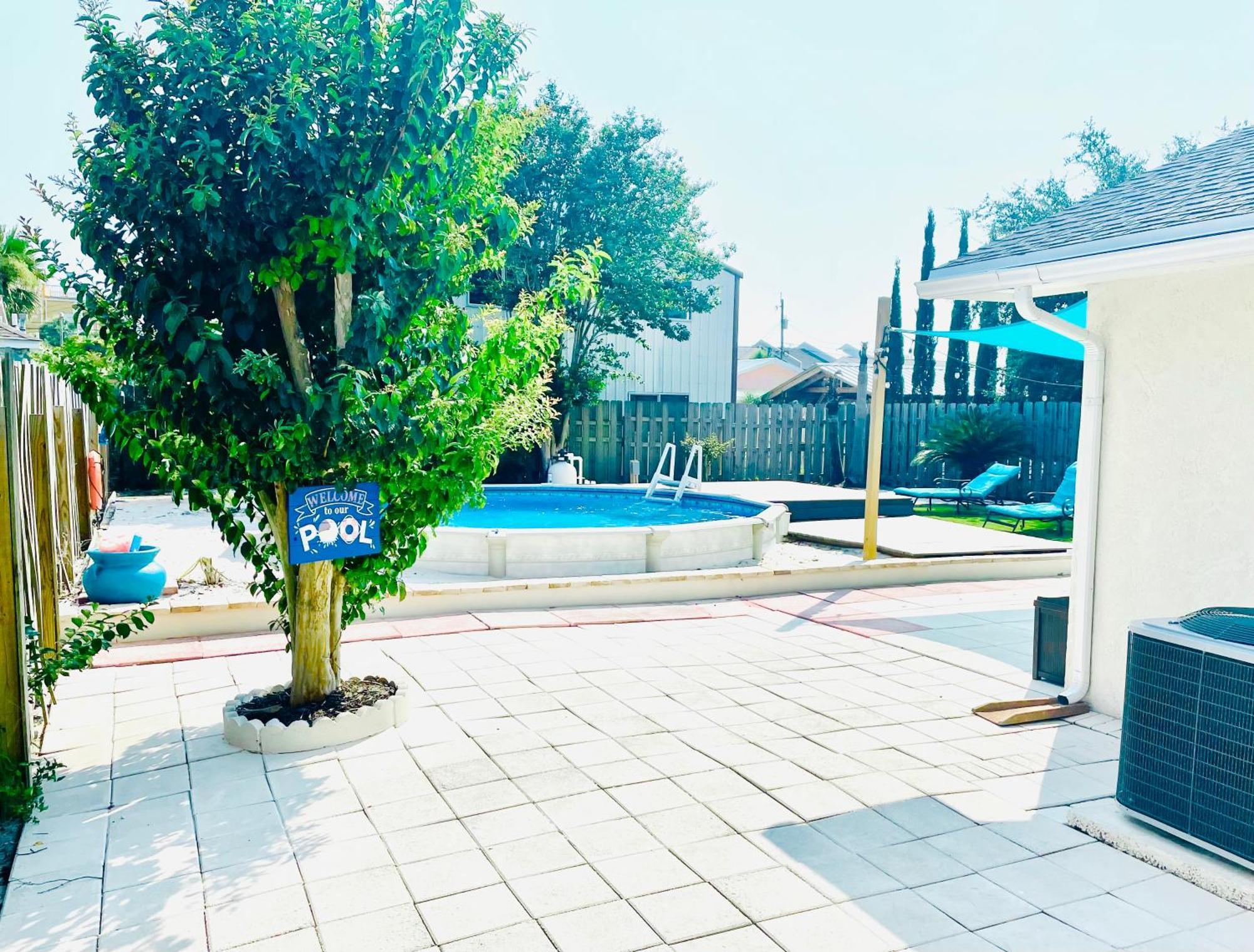 Sea Salt Vacation Home, Private Pool - Walk To Beach Panama City Beach Exteriör bild