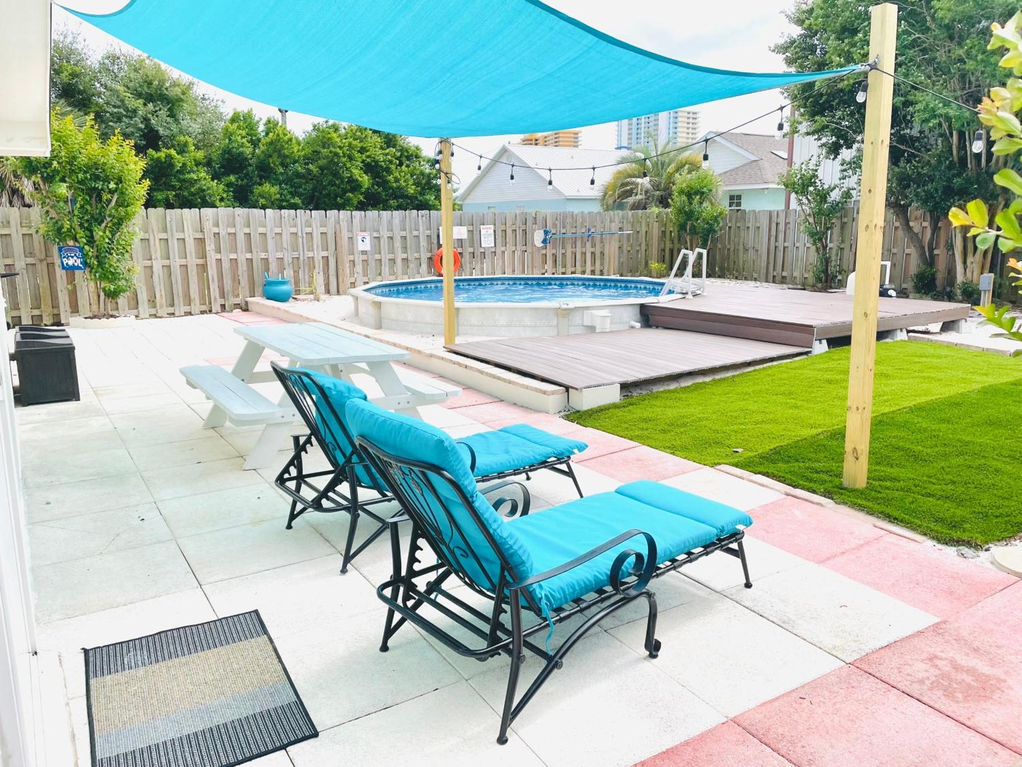 Sea Salt Vacation Home, Private Pool - Walk To Beach Panama City Beach Exteriör bild