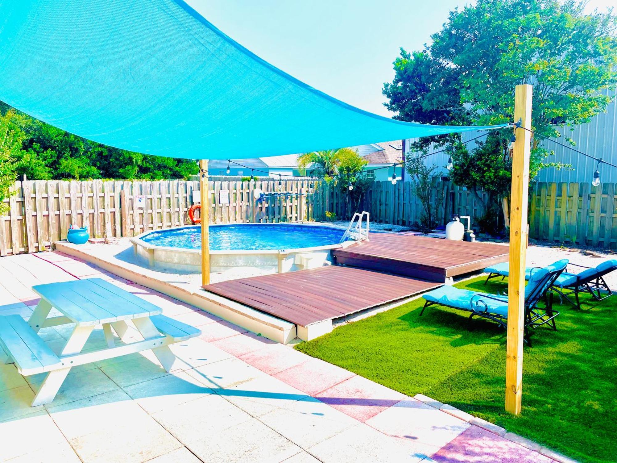 Sea Salt Vacation Home, Private Pool - Walk To Beach Panama City Beach Exteriör bild