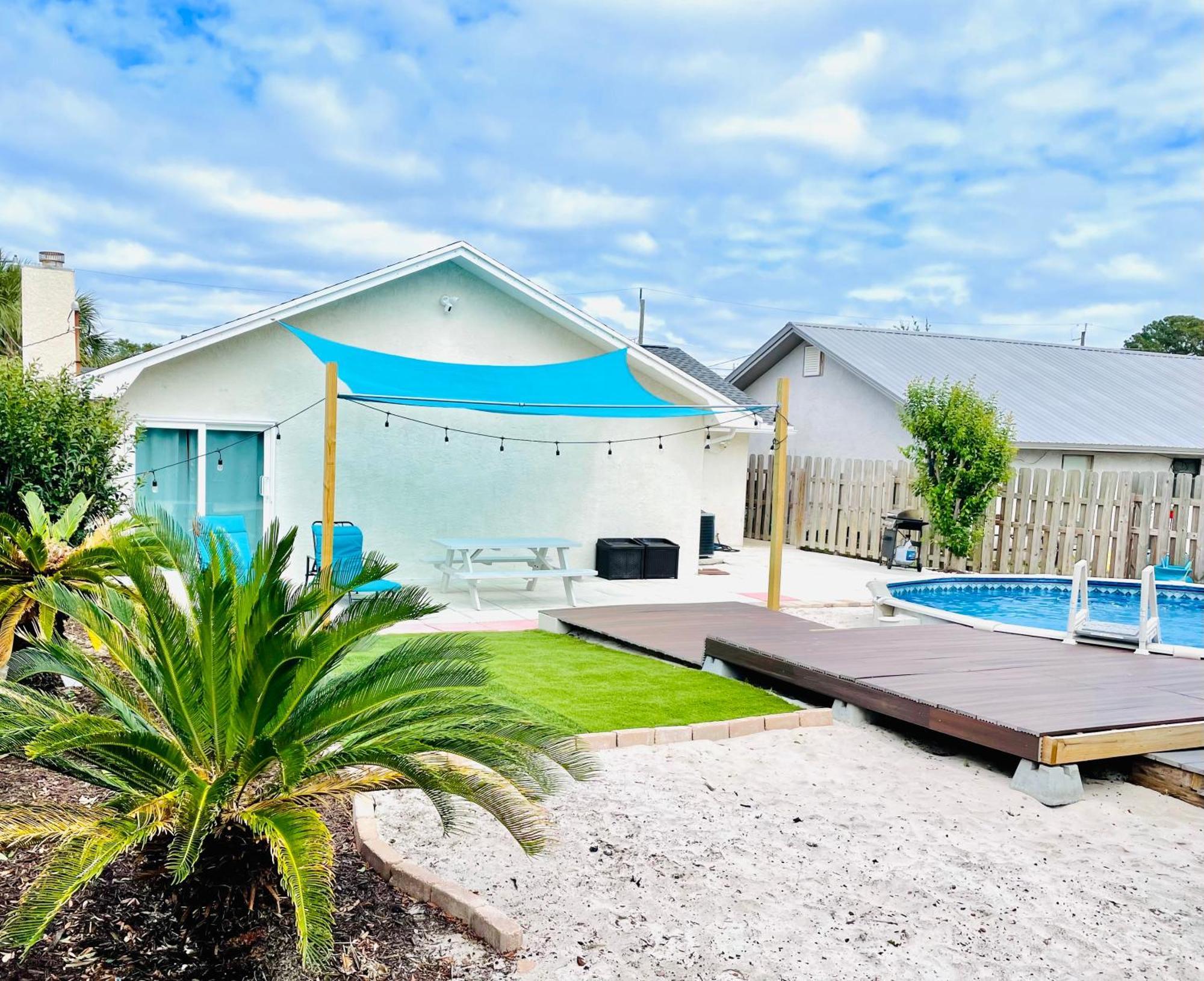 Sea Salt Vacation Home, Private Pool - Walk To Beach Panama City Beach Exteriör bild